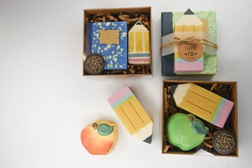 Mini teacher's gift boxes